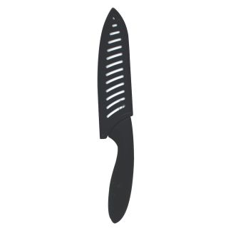 Couteau lame céramique 12,5 cm et manche soft avec étui