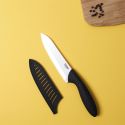 Couteau lame céramique 15 cm et manche soft avec étui