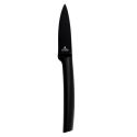 Couteau office en acier inoxydablenoir lame 7,5 cm