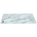 Planche à découper en verre trempé effet marbre