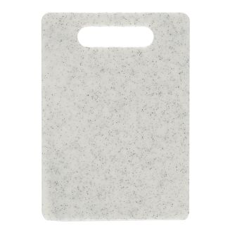 Planche à découper en plastique effet minéral 37x23 cm