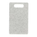 Planche à découper en plastique effet minéral 25x15 cm
