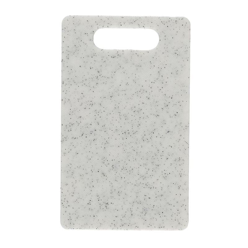 Planche à découper en plastique effet minéral 25x15 cm