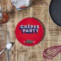 Balance de cuisine digitale sérigraphie "Crêpes party"