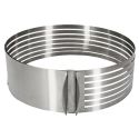 Cercle à trancher spécial génoise diamètre réglable