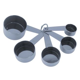 Ensemble de 5 grandes cuillères à mesure