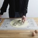 Tapis à pâtisserie anti-adhésif avec graduation 60x40 cm