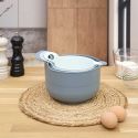 Set de 3 bols mélangeurs empilables 1L, 1,5L et 2L et 3 coloris