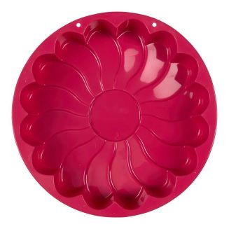Moule à gâteau en silicone forme marguerite 8 parts