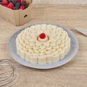Moule à gâteau en silicone forme dahlia 8 parts