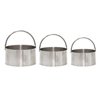 Lot de 2 sets de 3 emporte-pièces de 3 tailles différents