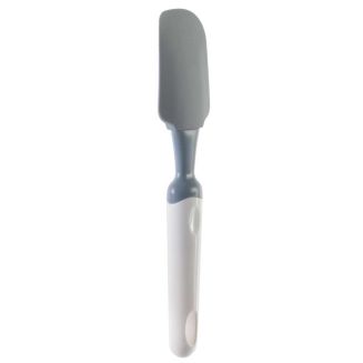 Spatule en silicone grise en blanche