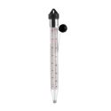 Thermomètre à sucre en verre et acier inoxydable température maximum 200°C