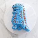 Moule à gâteau en silicone forme dinosaure