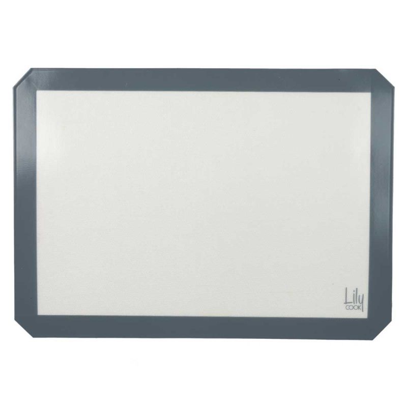 Tapis de cuisson et de pâtisserie en fibre de verre et silicone réutilisable Tapis de cuisson et de pâtisserie en fibre de verre et silicone réutilisable