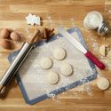 Tapis de cuisson et de pâtisserie en fibre de verre et silicone réutilisable
