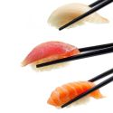 Moules à sushis 5 portions en plastique transparent