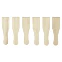 Pack de 6 spatules à raclette en bois