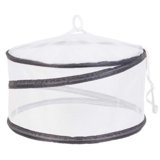 Lot de 2 cloches de protection alimentaires repliables