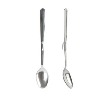 Lot de 2 cuillères à confiture en acier inoxydable