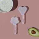 Pack de 2 moules à riz sushis en plastique transparent 2 formes