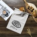 Sac de conservation pour pain en coton