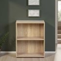 Etagère bibliothèque 2 niveaux effet bois finition sonoma - LEO
