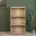 Etagère bibliothèque 3 niveaux effet bois finition sonoma - LEO