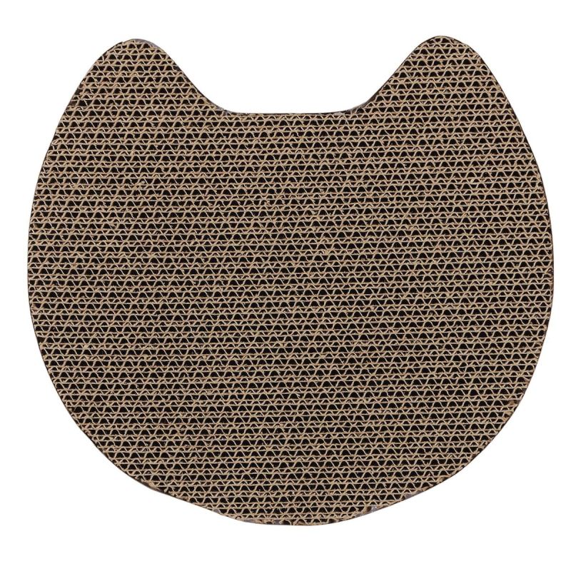 Griffoir pour chat en forme de tête de chat Griffoir pour chat en forme de tête de chat