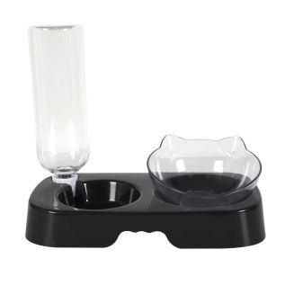 Gamelle avec distributeur d'eau pour animaux