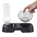 Gamelle avec distributeur d'eau pour animaux