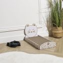 Griffoir pour chat en forme de lit avec tête de lit déco chat