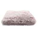 Coussin pour animaux 70x54 cm en fourrure synthétique ultra douce rose