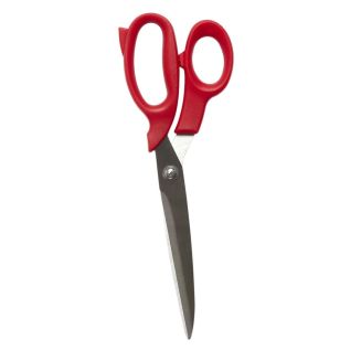 Paire de ciseaux multifonction rouge lame inox