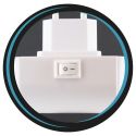 Prise électrique anti insectes avec lampe LED