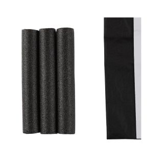 Boudin de porte auto-adhésif longueur 90 cm noir