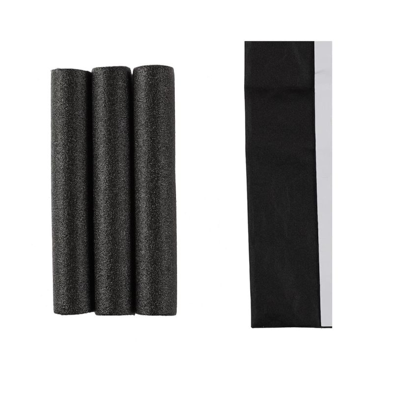 Boudin de porte auto-adhésif longueur 90 cm noir Boudin de porte auto-adhésif longueur 90 cm noir