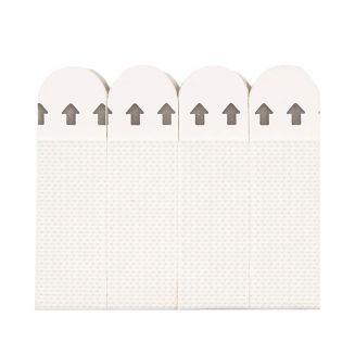 Pack de 32 languettes de fixation adhésive murale sans perçage de 1,5 kg à 9kg