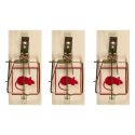 Pack de 3 pièges à souris en bois