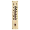 Thermomètre extérieur en bois 22 cm