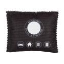 Absorbeur d'humidité réutilisable avec témoin de saturation