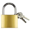 Cadenas de sécurité à clés en acier inoxydable