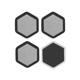Pack de 8 patins hexagonaux de déplacement anti-rayures pour meubles