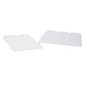 Pack de 8 languettes de fixation adhésive murale sans perçage jusqu'à 1,5kg