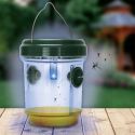 Piège à insectes solaire lumière bleue à poser ou à accrocher