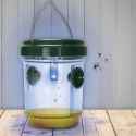 Piège à insectes solaire lumière bleue à poser ou à accrocher