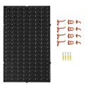 Panneau mural de rangement pour outils avec 12 accroches