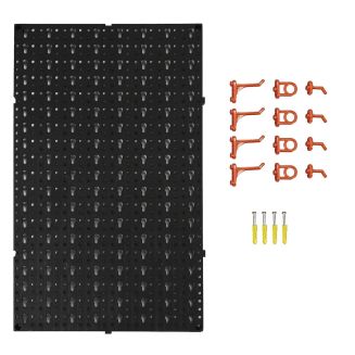 Panneau mural de rangement pour outils avec 12 accroches