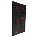Panneau mural de rangement pour outils avec 12 accroches
