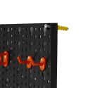 Panneau mural de rangement pour outils avec 12 accroches